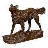 19th Century Bronze Dog