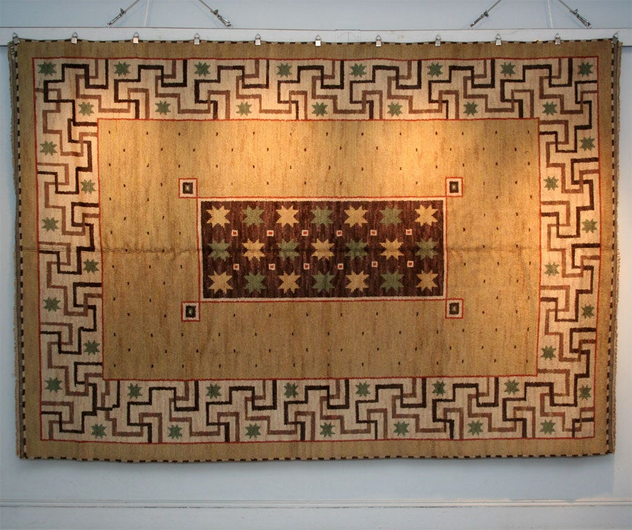 A Swedish Art Deco Carpet