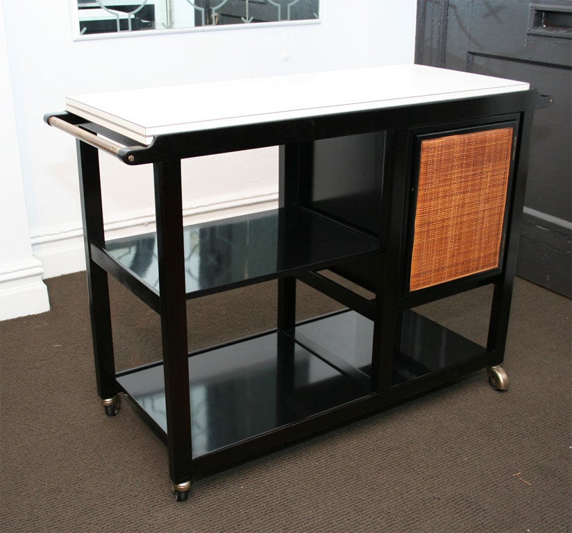 Bar Cart by Edward Wormley for Dunbar