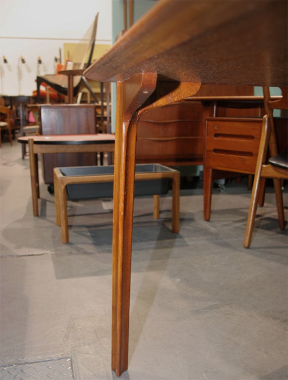 Mid-20th Century Grand Prix Teak Table by Arne Jacobsen For Sale