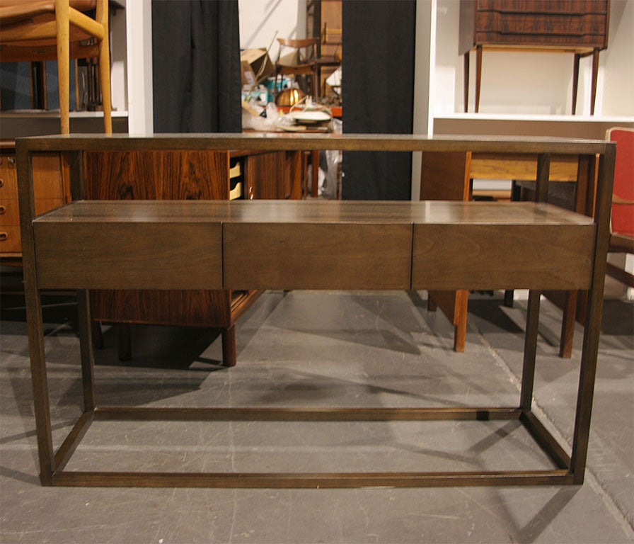 Japanese Console with Glass Top