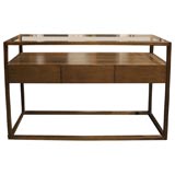 Japanese Console with Glass Top