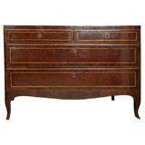 Venetian Walnut Inlaid Commode