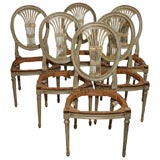 Set of 6 French Dining Chairs Set of 6 French Dining Chairs
