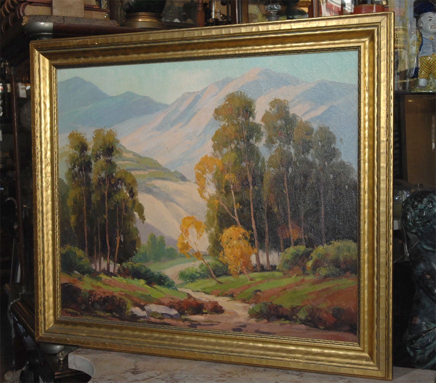 American Large California Landscape Painting