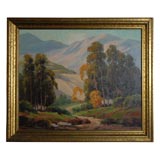 Large California Landscape Painting