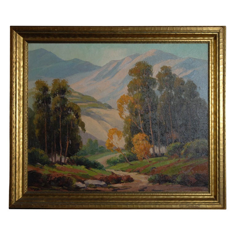 Large California Landscape Painting