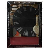 Reverse Painted Italian Mirror