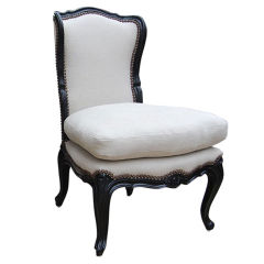 Petit Louis XV Slipper Chair 10