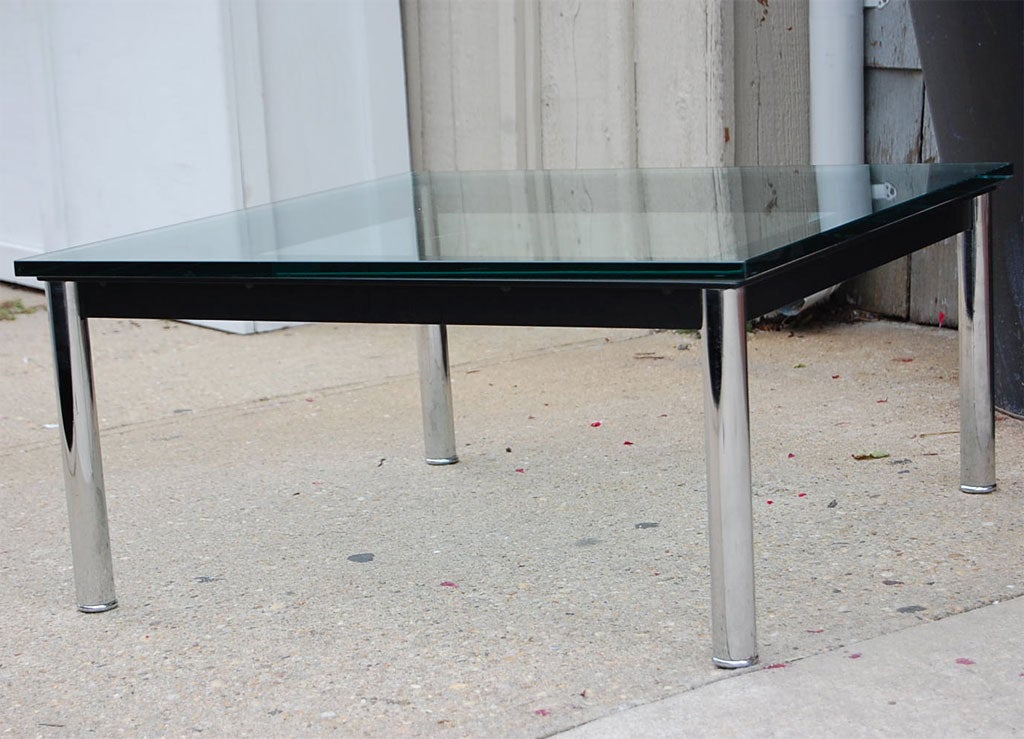 Italian Cassina LC10-P Le Corbusier Cocktail Table