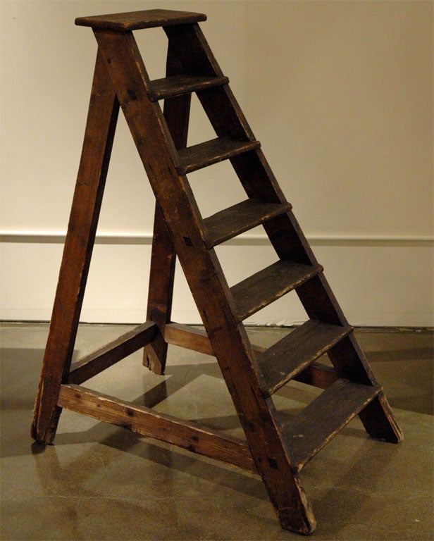 Rustic Library Ladder