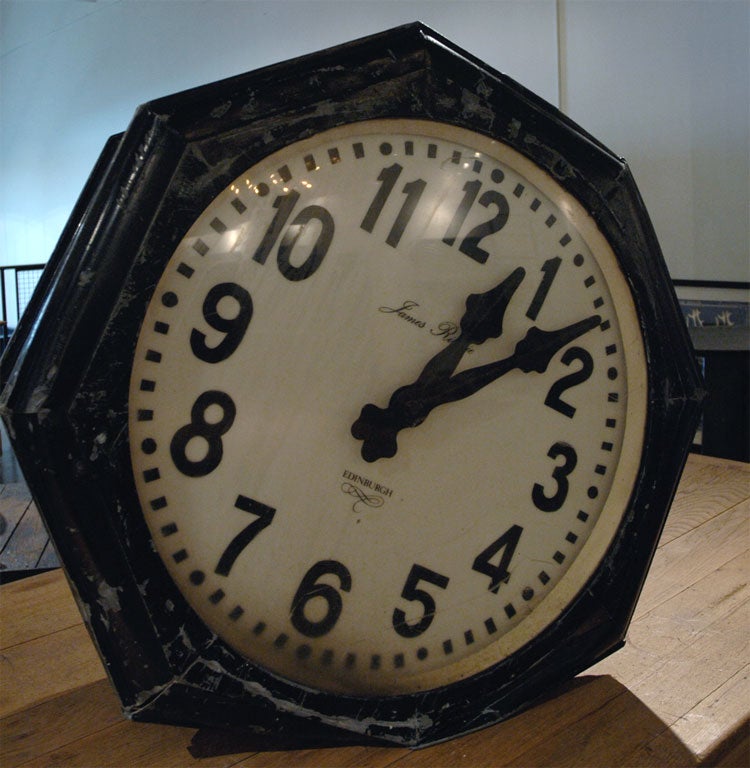 double sided station clock For Sale 3