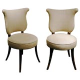 set of two 1940
s game chairs