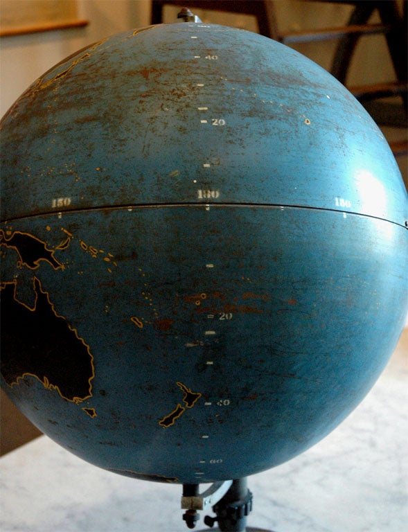 Mid-20th Century vintage aviation globe For Sale
