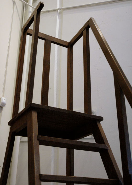 19th Century Library Ladder For Sale