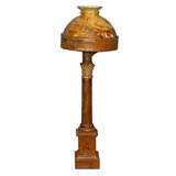Rare Early 19th Century Tole Carcel Lamp
