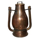 Antique 19th Century French Copper Chauffe-Bain