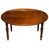 Large 19th Century French Drop Leaf Table Antique Large 19th Century French Drop Leaf Table