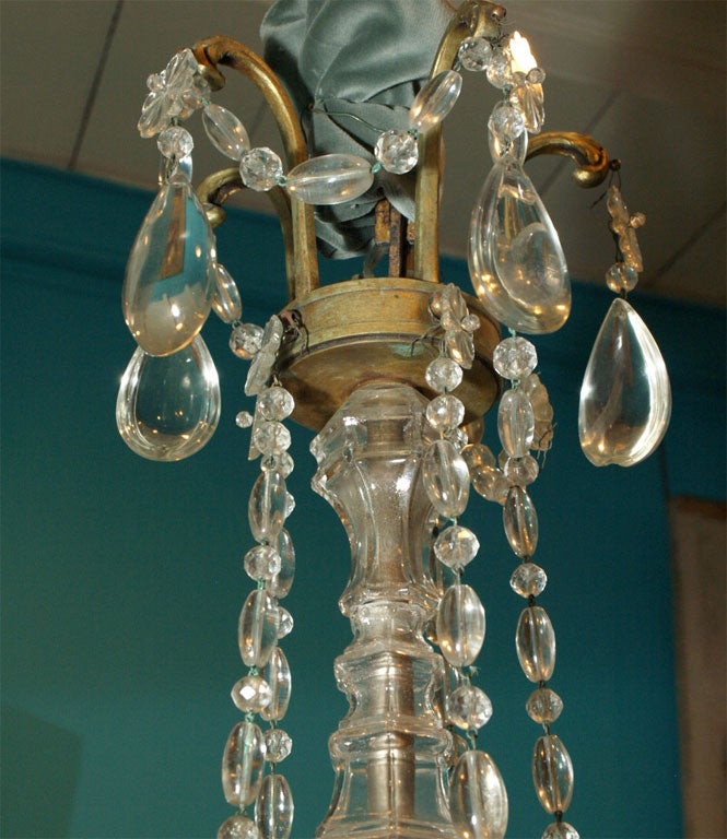French 19th Century Directoire Style Crystal Chandelier
