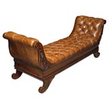 Antique A Nice Fainting Couch / Bench