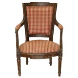 Antique Italian Neoclassical Style Chair