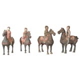 Han Dynasty Equestrian Pottery