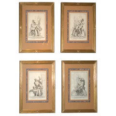 A Dynamic Set of Four Engravings of La Fontana dei Quattro Fiumi