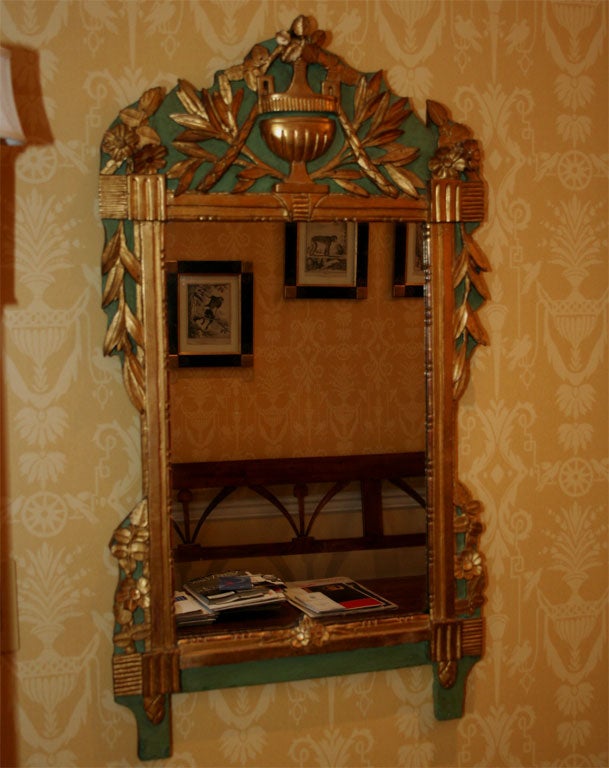 Louis XVI Giltwood Mirror 5