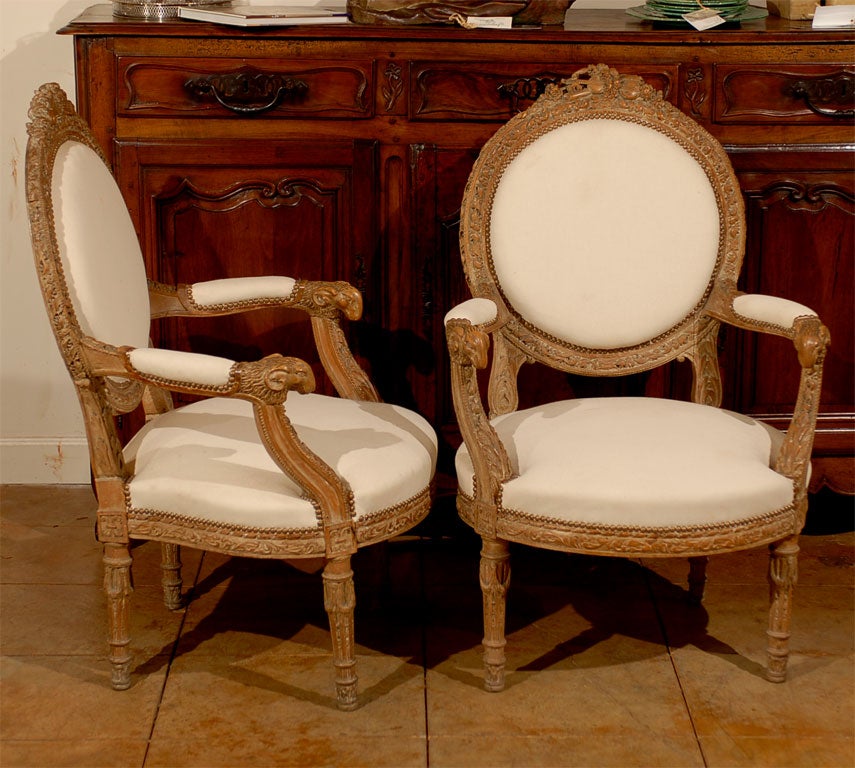 Pair of Late 19th Century French Ram's Head Arm Chairs 6