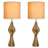 Pair of Tall Table Lamps by Stiffel