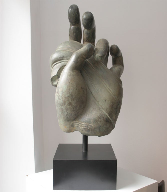 Buddha Hand on a stand.