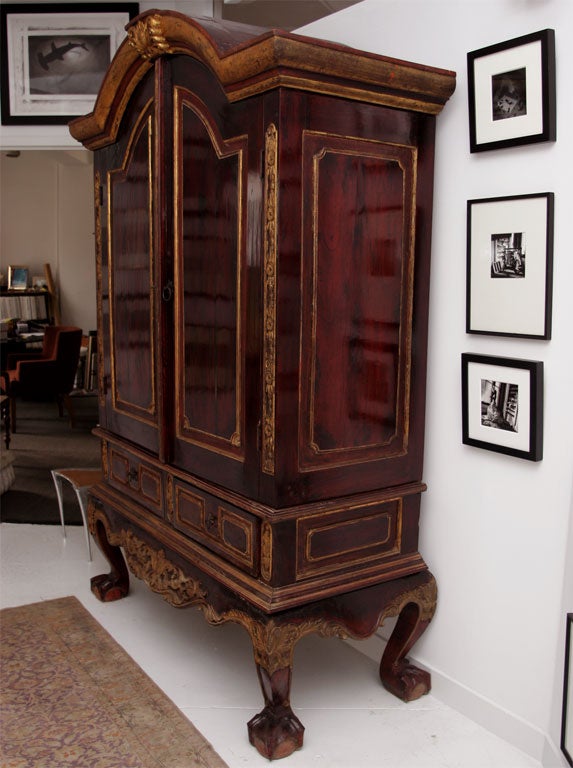 Wood Antique Cabinet.