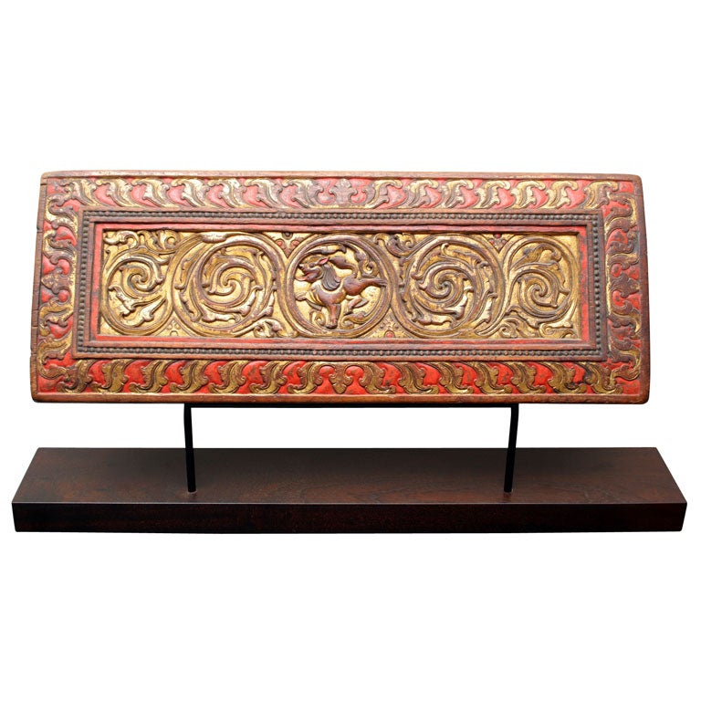 Book cover: Gryphon with Floral Roundels