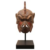 Antique Gigaku theatre mask of a Garuda