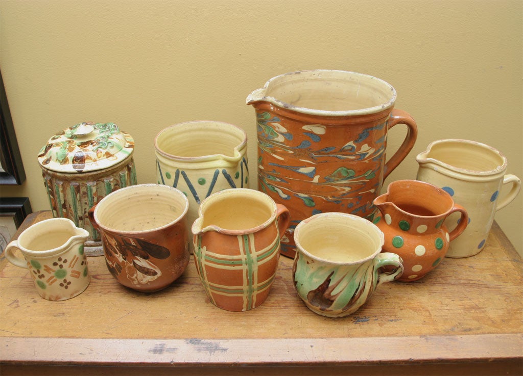 French Jaspe pottery