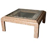 Maitland Smith Fossil Stone Coffee Table