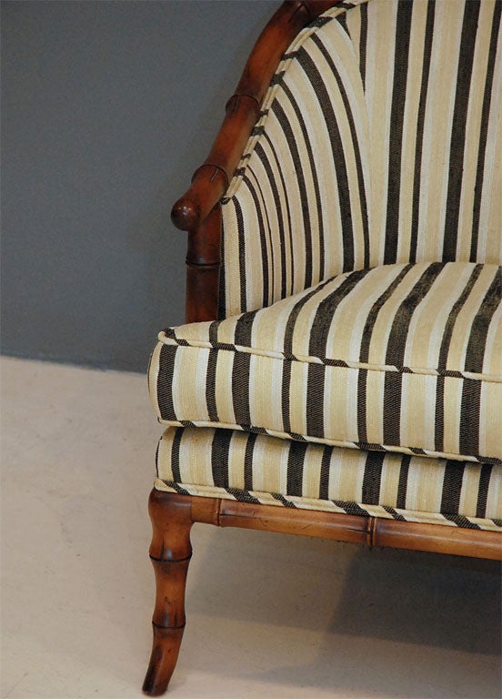 Late 20th Century Pair Of Baker Occasional Chairs