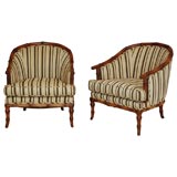 Pair Of Baker Occasional Chairs