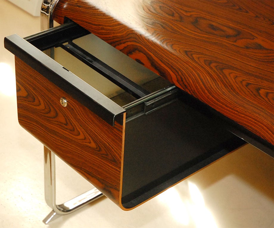 Exotic Wood Desk for Herman Miller 3