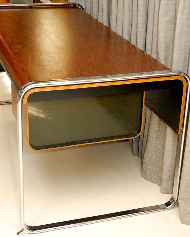 Exotic Wood Desk for Herman Miller 5