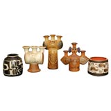 Collection Of 5 Ceramic Pieces By Dora De Larios