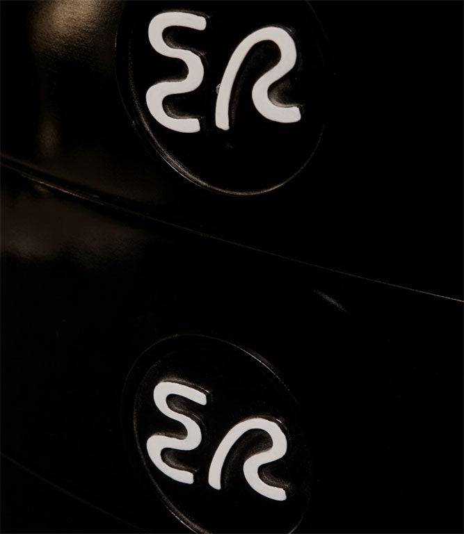 ORIGINAL EDEN ROC  NIGHTTABLES REFINISHED IN HIGH GLOSS FINISH 1