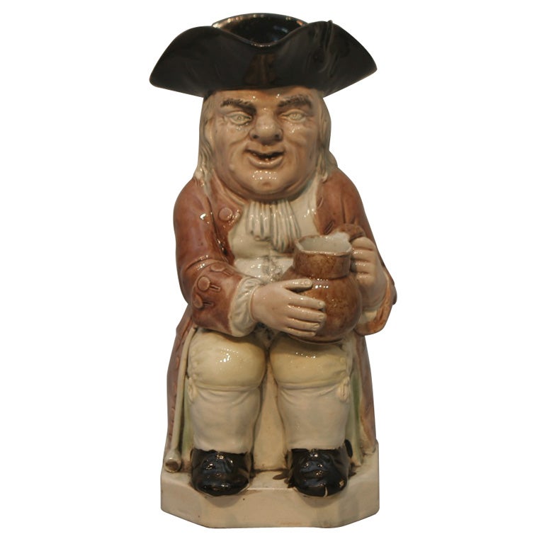 English Pottery Toby Jug For Sale