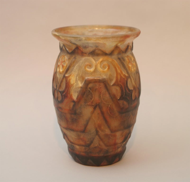 G. Argy-Rousseau Pate-de-Cristal Vase