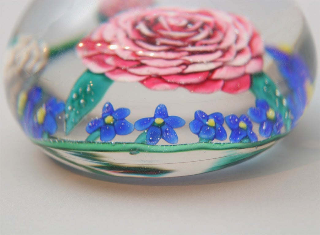 Important Mount Washington Glass Company Magnum Paperweight 1