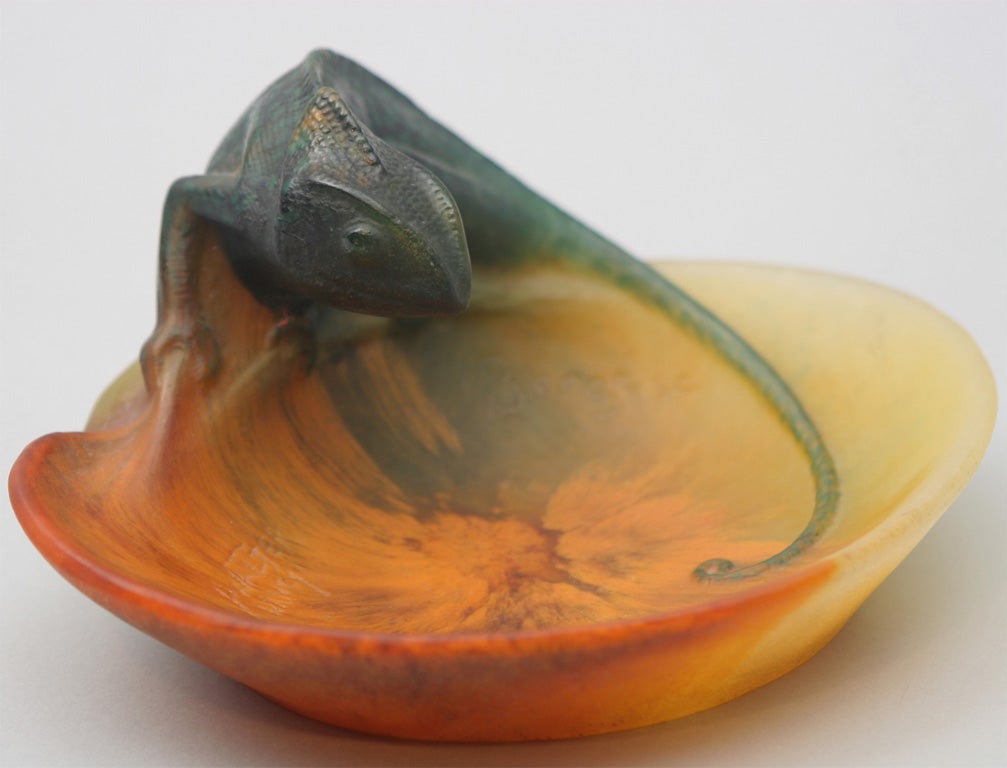 Cendrier Almeric Walter Pate-de-verre 2