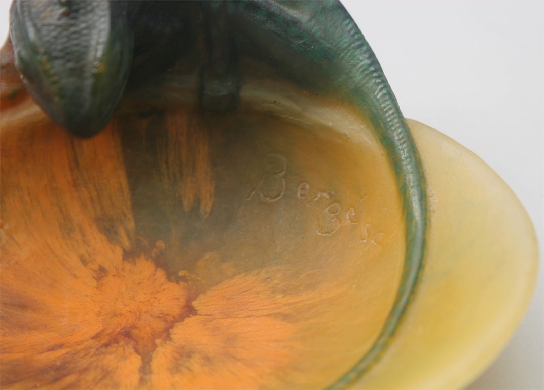 Cendrier Almeric Walter Pate-de-verre 5