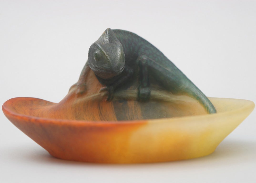 Cendrier Almeric Walter Pate-de-verre 6