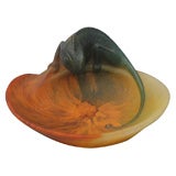 Almeric Walter Pate-de-verre Aschenbecher