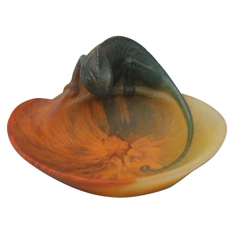 Cendrier Almeric Walter Pate-de-verre